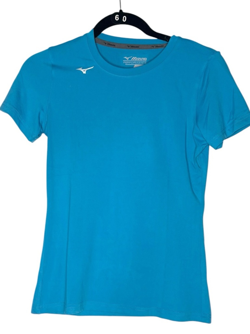 Mizuno Youth Large performance attack tee Diva Blue NEW - Picture 3 of 11